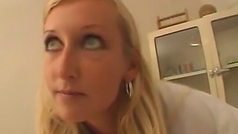 Dutch Blonde'S European Fantasy Comes True