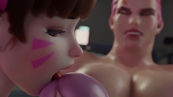 Zarya'S Erotic Adventure With A Transsexual In 60 Fps