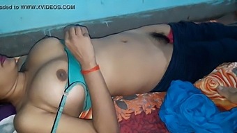 Indian Young Couple'S Tiring Sex Session