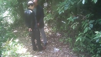 Gay Asian Men Cruising In The Public Park