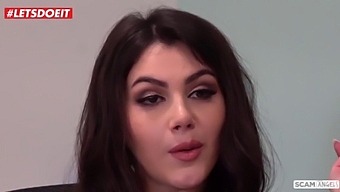 Valentina Nappi And Karma Rx Start A New Business By Tricking Their Boss In Steamy Threesome