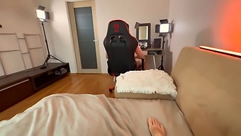 I Caught My Partner Pleasure Himself And Decided To Join In. Watch The Complete Footage On Xvideo Red.