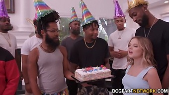 Coco Lovelock'S Birthday Surprise With 11 Men From Bbc