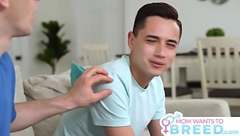 Milf Barbie Feels Gets Her Fill Of Young Stud'S Incredible Sperm In A Hardcore Threesome