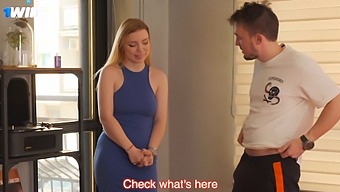 A Redhead'S Hardcore Encounter With A Stranger Ends In A Creampie
