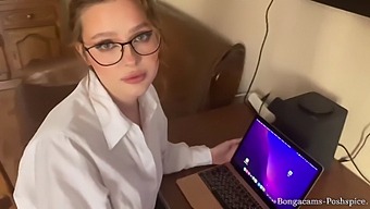 Experience The Ultimate Pov Blowjob With A Redheaded Milf In 60fps