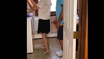 Older Woman Has Sex With Young Man Next Door