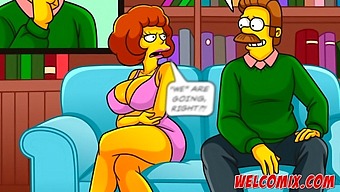 Arousing! Wives Exchange! Adult Animation Featuring The Simptoons