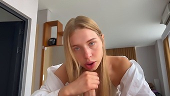 Verified Amateur Schoolgirl Gives A Blowjob In High Definition