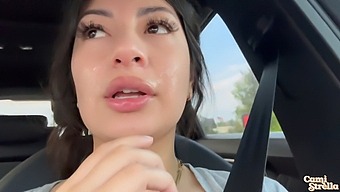 Public Humiliation For Latina After Giving A Mind-Blowing Blowjob
