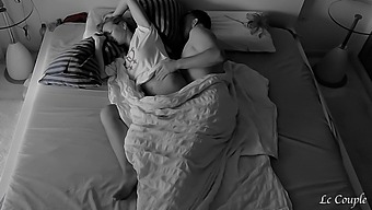 Intimate Evening Captured On Camera For Amateur Couple