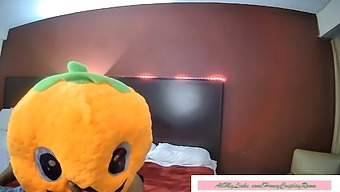 Mr.Pumpkin And The Princess In A Cosplay Bedroom -- Part 1