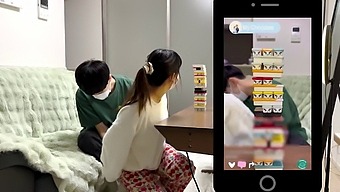 Indulge In The Thrill Of Live Streaming With This Japanese Big Tits Video