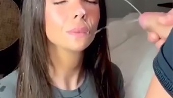 Young Blondes Giving Blow Jobs And Getting Facial Cumshot In This Compilation