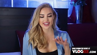 Blonde Bombshell Kenzie Anne'S Intimate Moments Caught On Camera