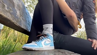Amateur Teen'S Public Pov Experience With Foot Fetish And Intimate Play