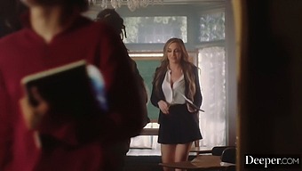Amber'S Insatiable Appetite For Bbc Is Fulfilled In A Hardcore Double Penetration Session With Her Classmates.