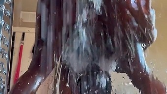 Ebony Teen Esha Mae'S Intense Solo Squirting Orgasm Compilation