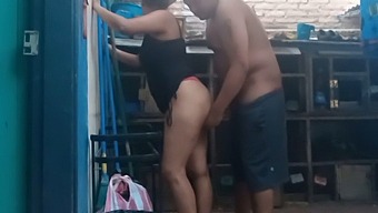 I Unexpectedly Catch My Stepmother-In-Law Doing Laundry And Decide To Have Sex With Her