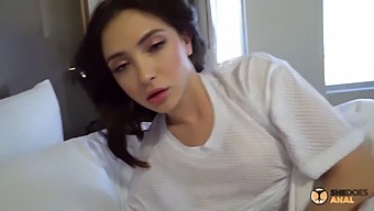 Shedoesanal - My Step-Sister And I Share A Bed And Engage In Anal Sex