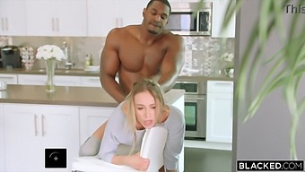 Vixenplus Star Enjoys A Steamy Session With Her Partner'S Muscular Black Friend