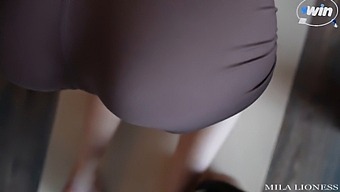 Stepsister'S Yoga Session Turns Into Steamy Encounter With Big Dick And Cum