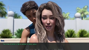 A Wife And Stepmother Caught In A Compromising Position On A Sunny Day In A 3d Hentai Video