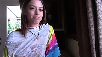 Young Step Sister Laya Rae Presents A Business Idea To Alex Adams In A Steamy Encounter
