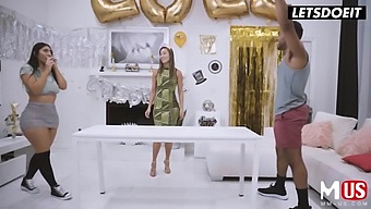 Busty Violet Myers Celebrates Her Birthday With A Hot Bbc Action